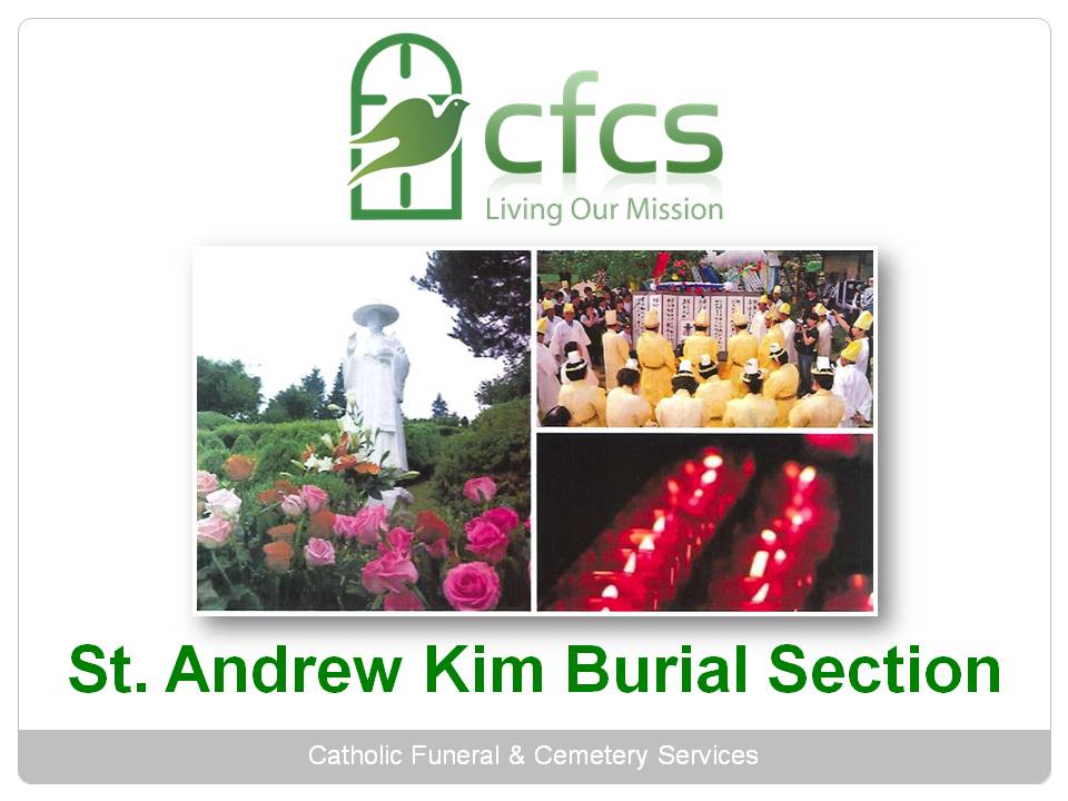 Catholic Funeral Service Connie Kim, Family Service Counselor